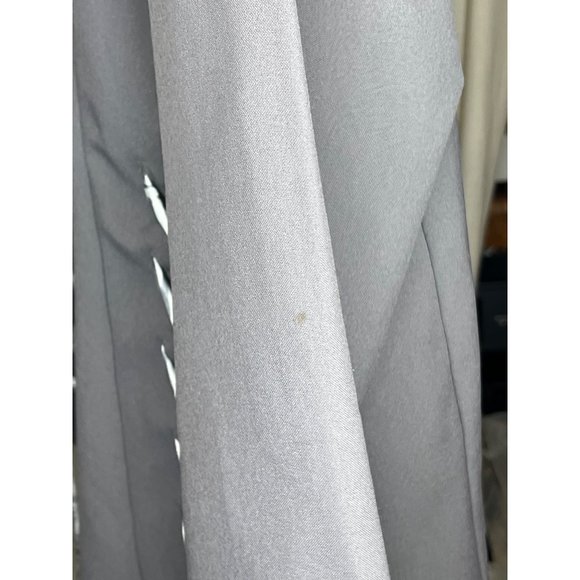 Sweet suit, women’s gray blazer size 18 gray ivory 1 button lapel long sleeve co - Picture 11 of 11